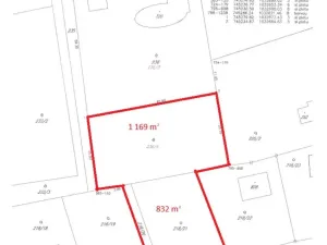Prodej pozemku pro bydlení, Husinec - Řež, Červená Skála, 2115 m2