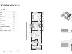 Prodej bytu 2+kk, Vyškov, Morávkova, 60 m2