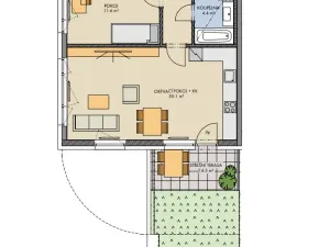 Prodej bytu 3+kk, Praha, Gollové, 72 m2