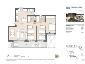 Prodej bytu 4+kk, Rincón de la Victoria, Španělsko, 90 m2