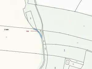 Dražba pozemku, Chlum, 126 m2