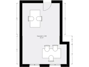 Pronájem kanceláře, Plzeň, Skrétova, 22 m2