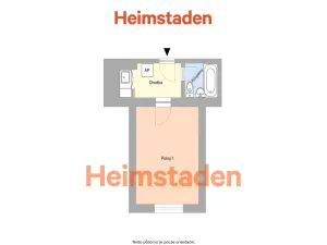 Pronájem bytu 1+kk, Havířov - Město, Hlavní třída, 20 m2