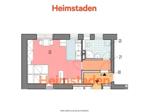 Pronájem bytu 1+kk, Havířov - Šumbark, Dukelská, 29 m2