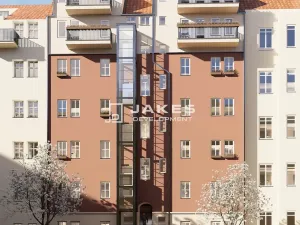 Pronájem bytu 2+kk, Praha - Smíchov, Grafická, 35 m2