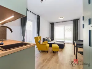 Pronájem bytu 1+kk, Brno - Zábrdovice, Hvězdová, 35 m2