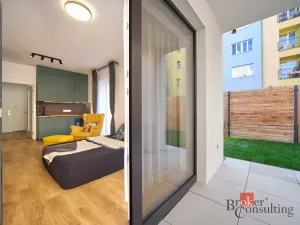 Pronájem bytu 1+kk, Brno - Zábrdovice, Hvězdová, 35 m2