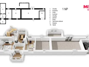 Prodej rodinného domu, Skryje, 182 m2