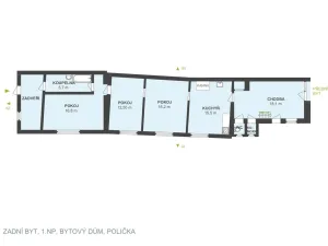 Prodej činžovního domu, Polička, Družstevní, 162 m2
