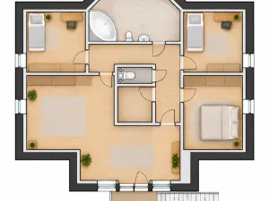 Pronájem bytu 4+kk, Lánov - Prostřední Lánov, 90 m2
