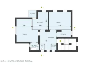 Prodej rodinného domu, Přelouč, Československé armády, 170 m2