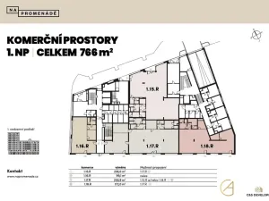 Prodej obchodního prostoru, Brno, 172 m2