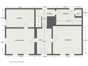 Prodej rodinného domu, Žáky, 106 m2