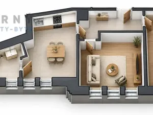 Pronájem bytu 2+1, Liberec, Liliová, 45 m2