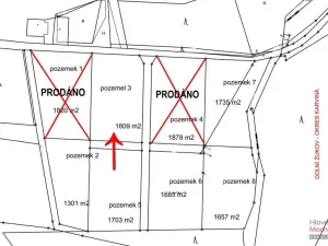 Prodej pozemku pro bydlení, Český Těšín - Dolní Žukov, Rakovec, 1809 m2