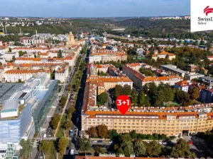 Prodej bytu 3+1, Praha - Bubeneč, Rooseveltova, 72 m2