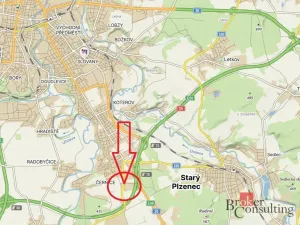 Prodej pozemku, Plzeň - Černice, 23 m2