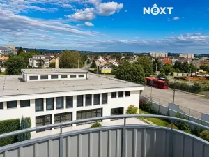 Pronájem bytu 2+kk, České Budějovice, Papírenská, 44 m2