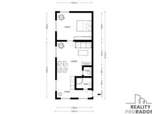 Pronájem bytu 2+kk, Vidnava, Fojtství, 58 m2