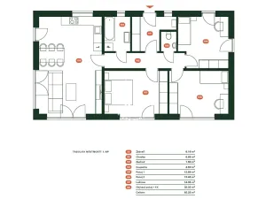 Prodej rodinného domu, Praha - Komořany, 92 m2
