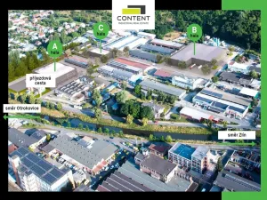 Pronájem výrobních prostor, Zlín, Rybníky VII, 1000 m2