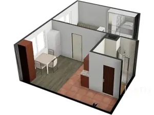 Pronájem bytu 1+1, Písek, třída Přátelství, 38 m2