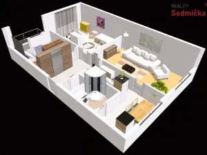 Prodej bytu 3+1, Polná, Palackého, 75 m2