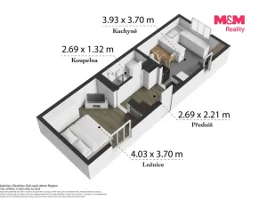Prodej rodinného domu, Vlastislav, 40 m2