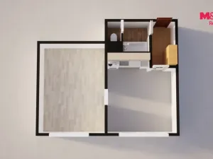 Prodej bytu 1+1, Ústí nad Labem, Kmochova, 33 m2