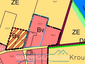 Prodej pozemku pro bydlení, Bojanovice, 3704 m2
