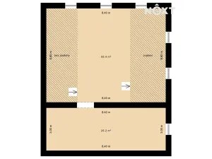 Prodej rodinného domu, Chroboly, 155 m2