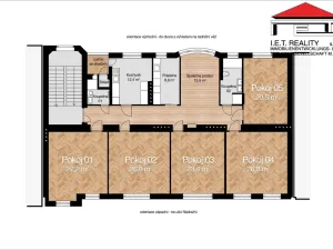 Pronájem bytu 1+kk, Ostrava, Nádražní, 25 m2