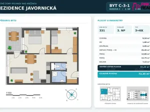 Prodej bytu 3+kk, Rychnov nad Kněžnou, Javornická, 65 m2