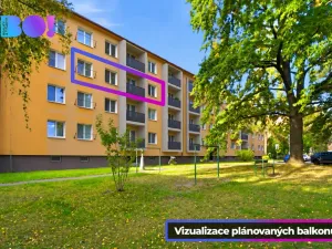 Prodej bytu 2+1, Ostrava, náměstí Družby, 54 m2