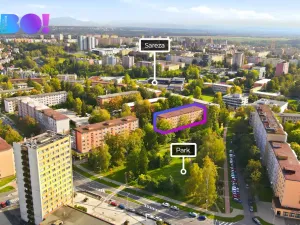 Prodej bytu 2+1, Ostrava, náměstí Družby, 54 m2
