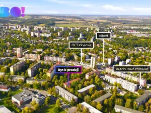 Prodej bytu 2+1, Ostrava, náměstí Družby, 54 m2