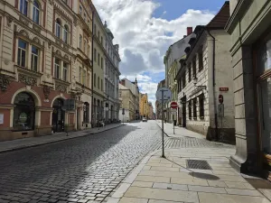 Pronájem obchodního prostoru, Plzeň, Bezručova, 35 m2