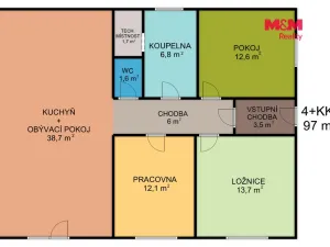 Prodej rodinného domu, Květná, 130 m2