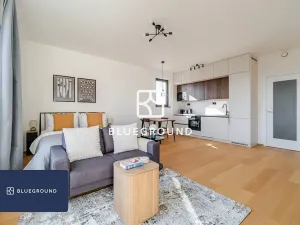 Pronájem bytu 1+kk, Praha - Hrdlořezy, V třešňovce, 43 m2
