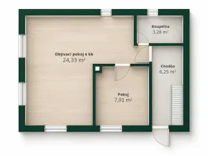 Prodej chalupy, Žďár, 74 m2