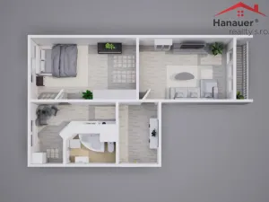 Prodej bytu 2+1, Teplice, Fráni Šrámka, 72 m2