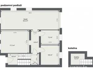 Prodej vícegeneračního domu, Praha - Strašnice, Pod strání, 335 m2
