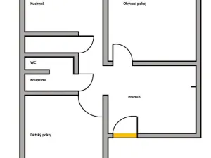 Prodej bytu 2+1, Plzeň - Východní Předměstí, Krejčíkova, 62 m2