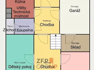 Prodej rodinného domu, Zlaté Hory, 140 m2
