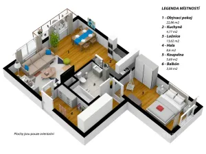Prodej bytu 2+kk, Praha - Hostavice, U Hostavického potoka, 55 m2
