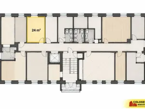 Pronájem kanceláře, Brno - Brno-město, 24 m2