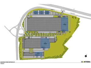 Pronájem skladu, Ostrava - Hrušov, Žižkova, 13500 m2