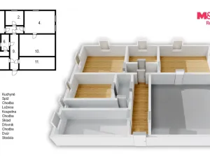 Prodej rodinného domu, Žichlínek, 112 m2