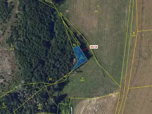 Dražba louky, Žižkovo Pole, 212 m2