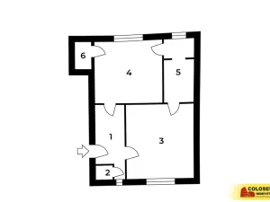Prodej bytu 1+1, Hodonín, 56 m2
